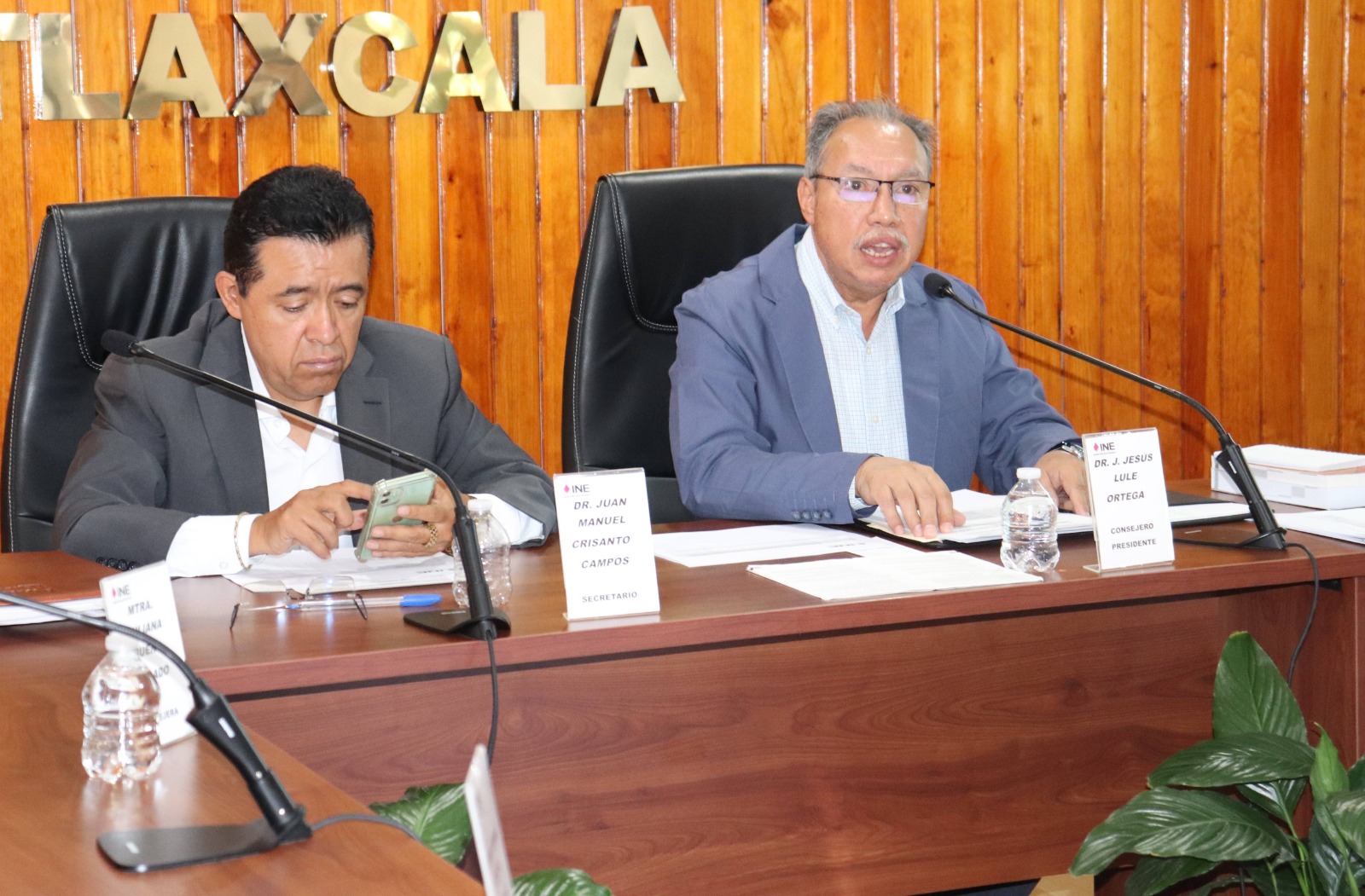 Presentará INE en Tlaxcala denuncias por quema de urnas; llama Lule Ortega a detener la barbarie en cada proceso electoral